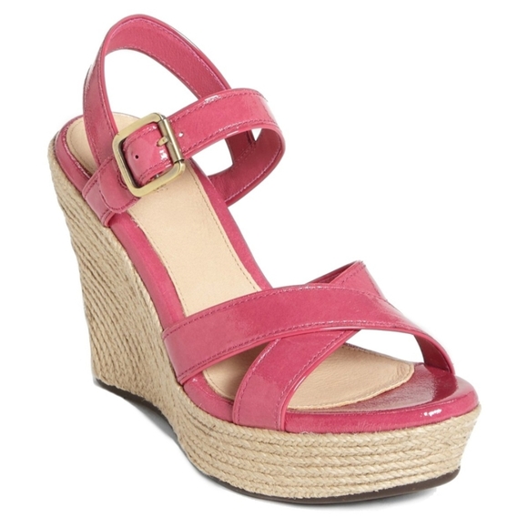 NWOT UGG Jackilyn Platform Wedge Sandal Size 9 - Picture 2 of 5